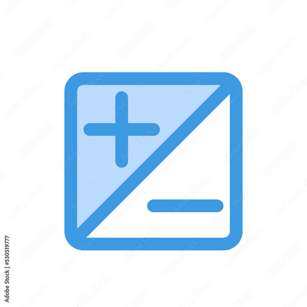 Exposure icon in blue style about camera, use for website mobile app presentation Exposure icon in blue style about camera, use for website mobile app presentation