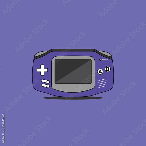 game console vector