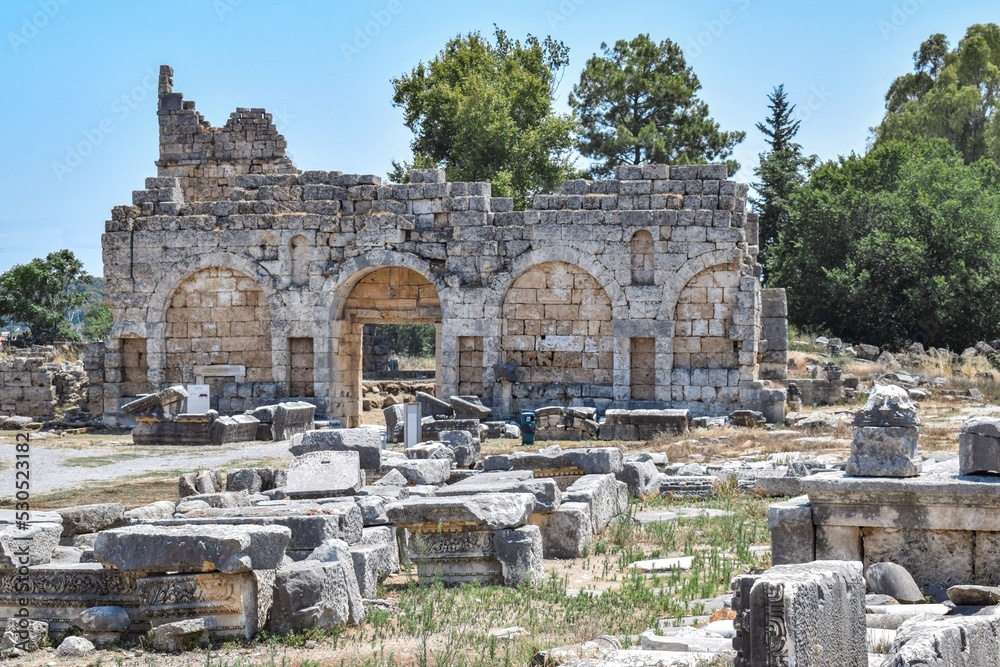 ruins of ancient city of Perge