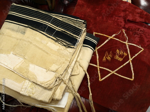 Tallit, jewish prayer shawl