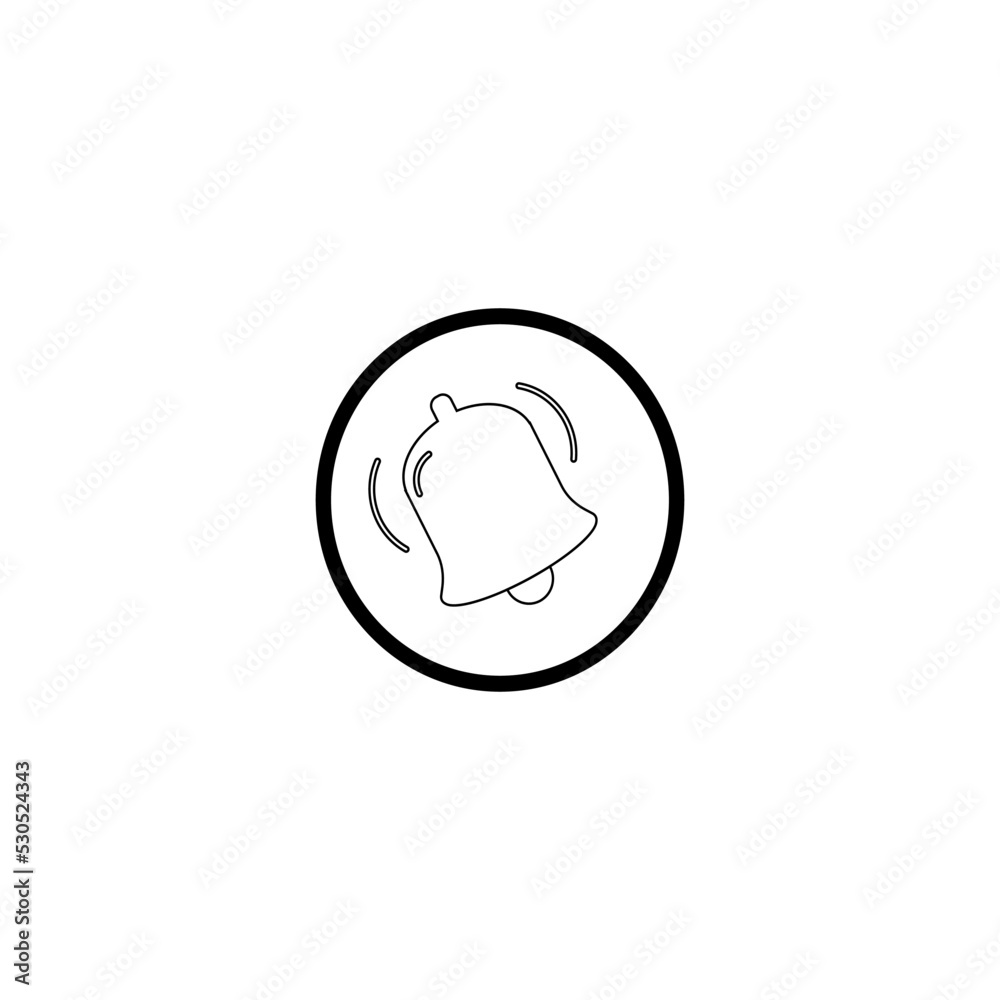 bell icon ilustration vector