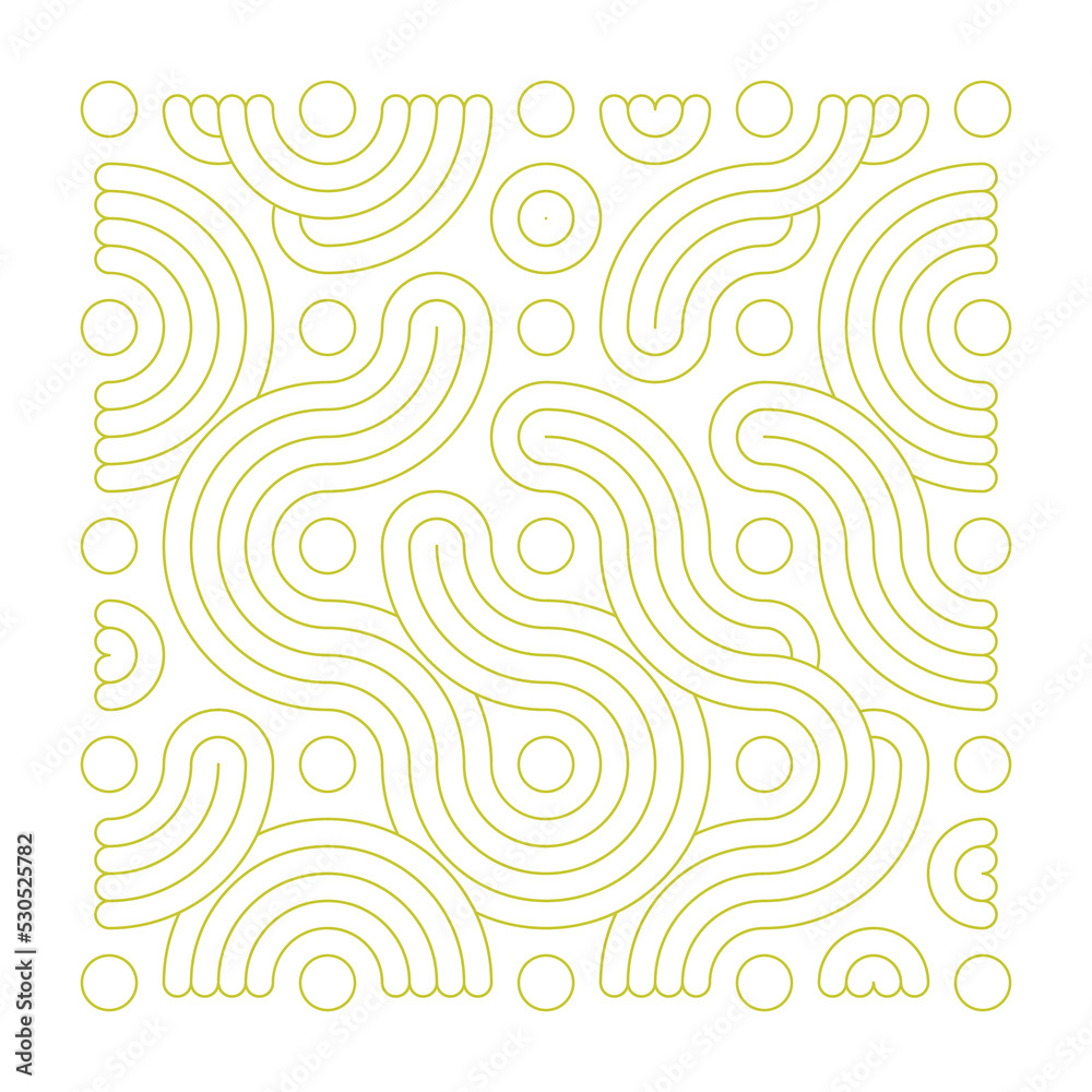 Color truchet tiling connections illustration Color truchet tiling connections illustration