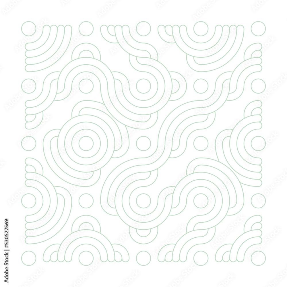 Color truchet tiling connections illustration Color truchet tiling connections illustration