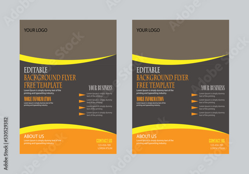 brochure, flyer, magazine cover & poster