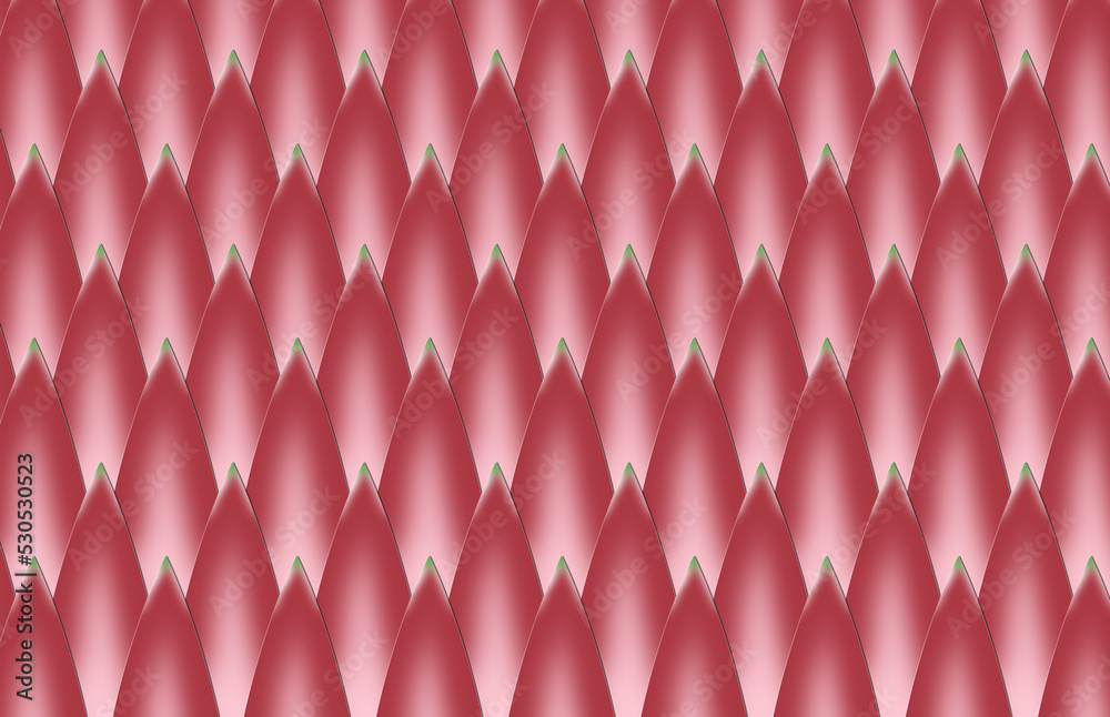 Fototapeta premium Pink leaf pattern background