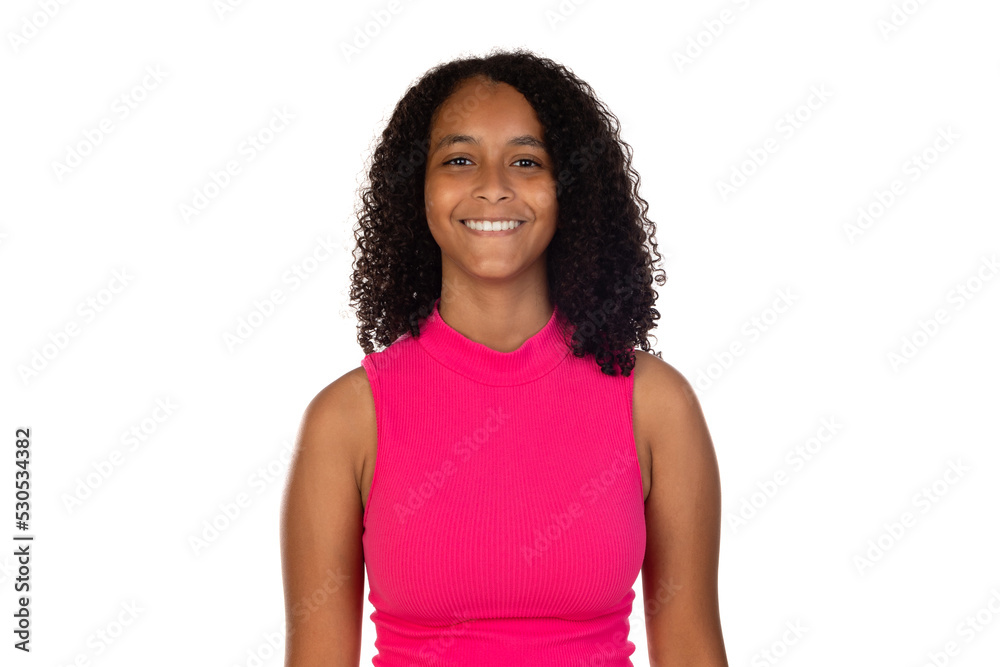 Beautiful African-American young girl Beautiful African-American young girl
