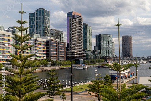 View of Docklands Water Front. Melbourne, Victoria