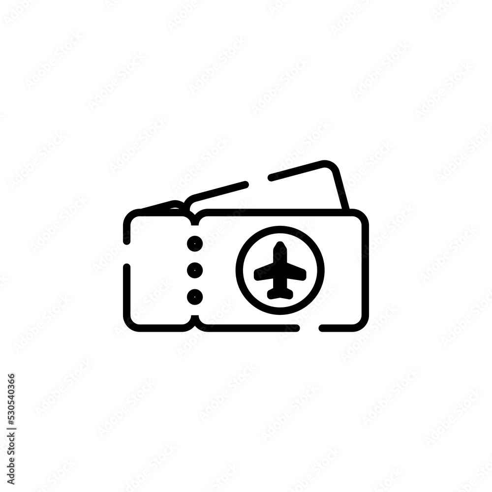 Booking, Ticket, Order Dotted Line Icon Vector Illustration Logo Template. Suitable For Many Purposes. Booking, Ticket, Order Dotted Line Icon Vector Illustration Logo Template. Suitable For Many Purposes.