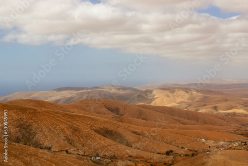 Landscape of the Canary Islands. Fuerteventura  Spain