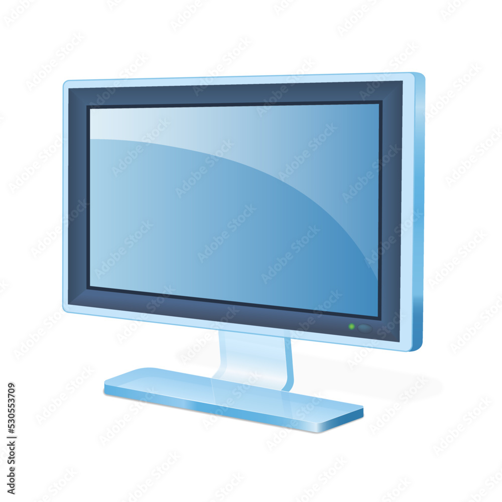 Monitor or display icon for personal computer or system unit Monitor or display icon for personal computer or system unit