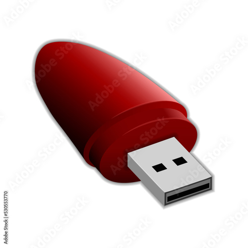 Usb flash drive Download or save icon  Personal computer component