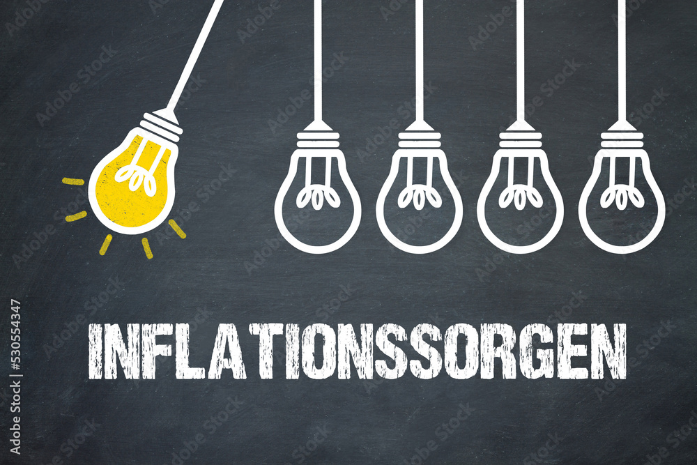 Fototapeta premium Inflationssorgen 