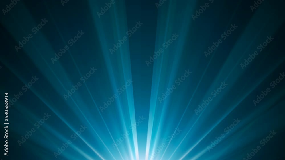Bright blue rays on deep sky, motion abstract cartoon, kids and space style background Bright blue rays on deep sky, motion abstract cartoon, kids and space style background