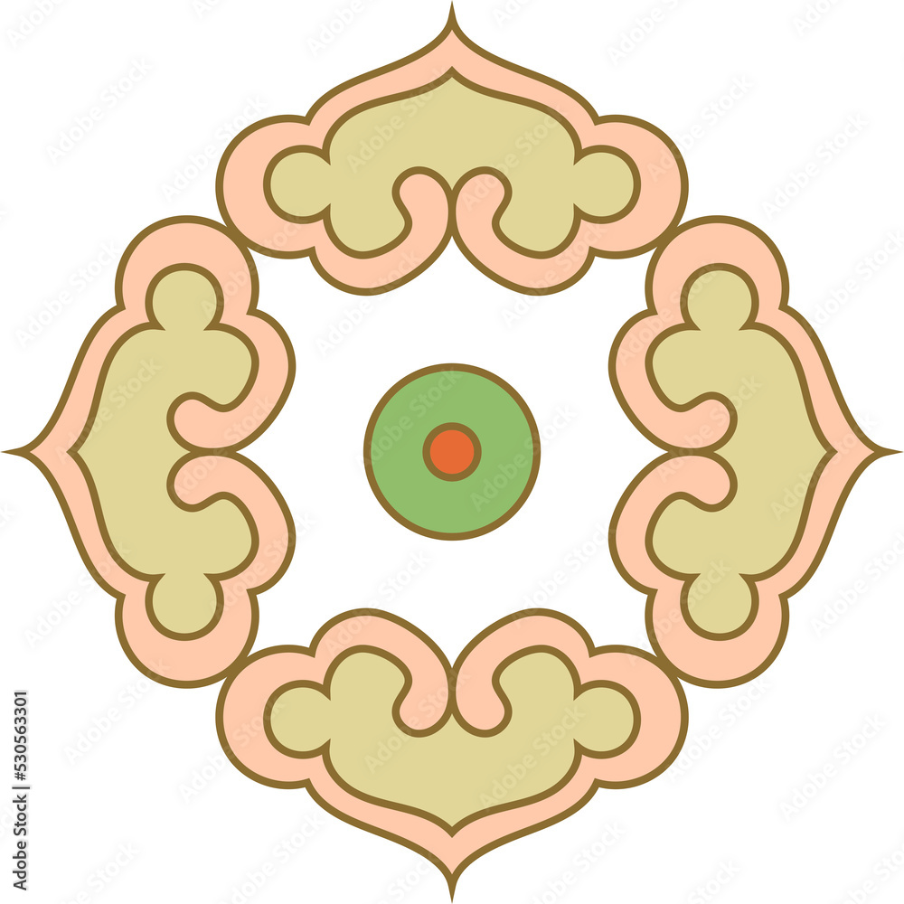 Retro ancient style pattern spiral curve cross godlen frame outline Retro ancient style pattern spiral curve cross godlen frame outline