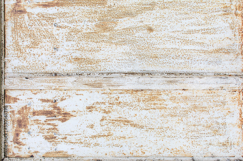 Texture of painted iron wall