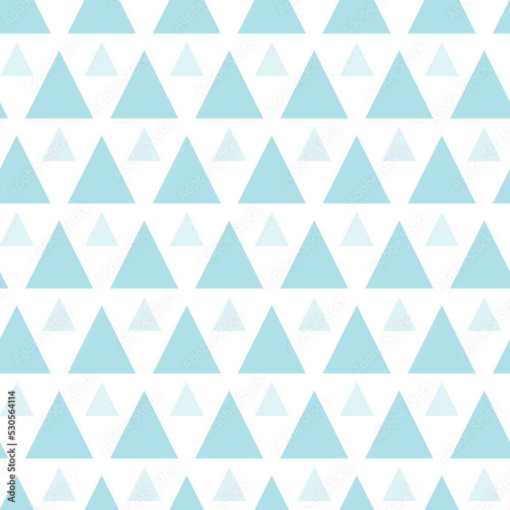 Cute seamless hand-drawn patterns. Stylish modern vector patterns with blue triangles. Funny Infantile Repetitive Print Cute seamless hand-drawn patterns. Stylish modern vector patterns with blue triangles. Funny Infantile Repetitive Print