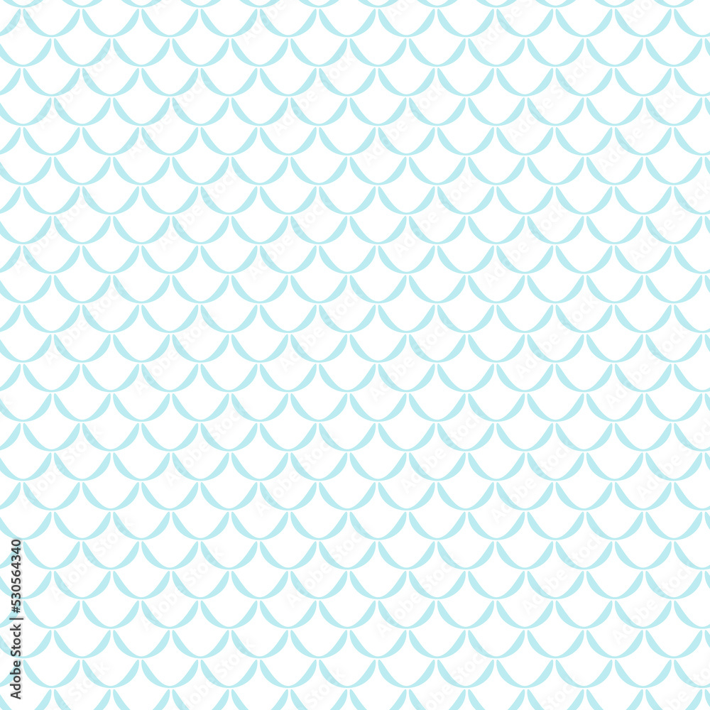 Cute seamless hand-drawn patterns. Stylish modern vector patterns with a wave of blue color. Funny Infantile Repetitive Print
