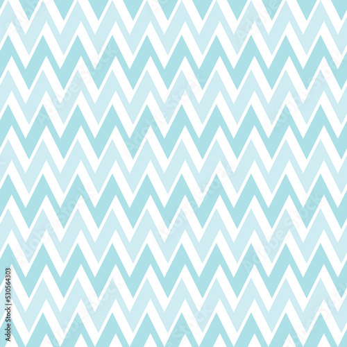 Cute seamless hand-drawn patterns. Stylish modern vector patterns with lines and dots. Funny Infantile Repeating Print- Blue Zigzag