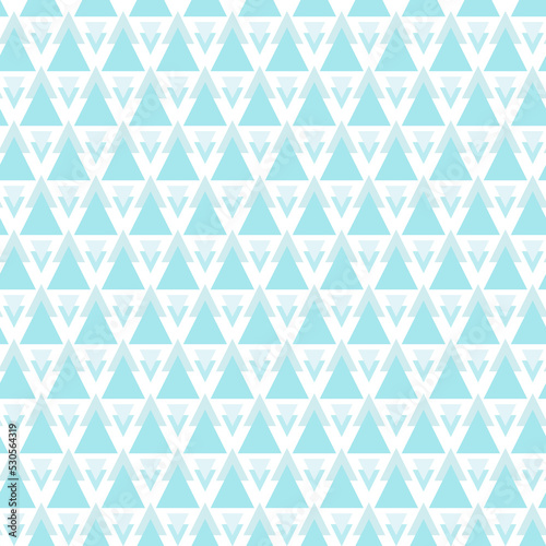 Cute seamless hand-drawn patterns. Stylish modern vector patterns with blue triangles. Funny Infantile Repetitive Print