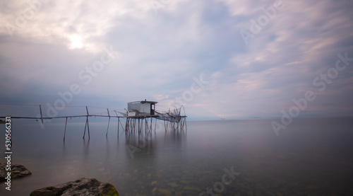 Ucmakdere fish fish were photographed with long exposure technique / Tekirdag photo