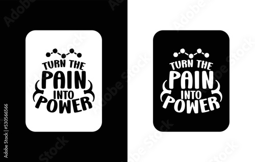 Creative typography sticker t-shirt design premium vector template