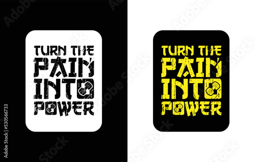 Creative typography sticker t-shirt design premium vector template