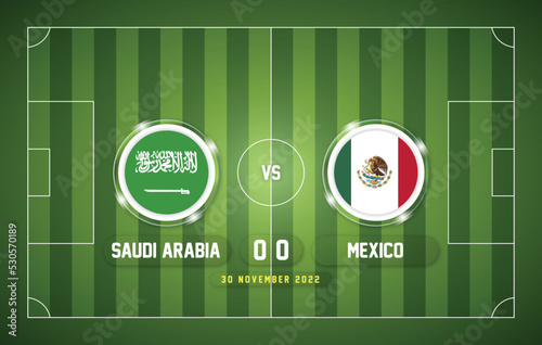 Set of Qatar football world championship group match 2022