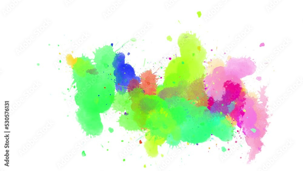 Ink brush stroke transition. Ink splash. Abstract ink brush blot, splat, fluid art, overlay, alpha matte composition, spreading brush stroke. Watercolor Ink splatter effect animation. Ink brush stroke transition. Ink splash. Abstract ink brush blot, splat, fluid art, overlay, alpha matte composition, spreading brush stroke. Watercolor Ink splatter effect animation.