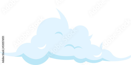 Sky cloud icon. Vector illustration