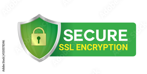 Secure Ssl Encryption Logo, Secure Connection Icon Vector Illustration, Ssl Certificate Icon, Secure SSL Encryption Vector Illustration. Logo design
