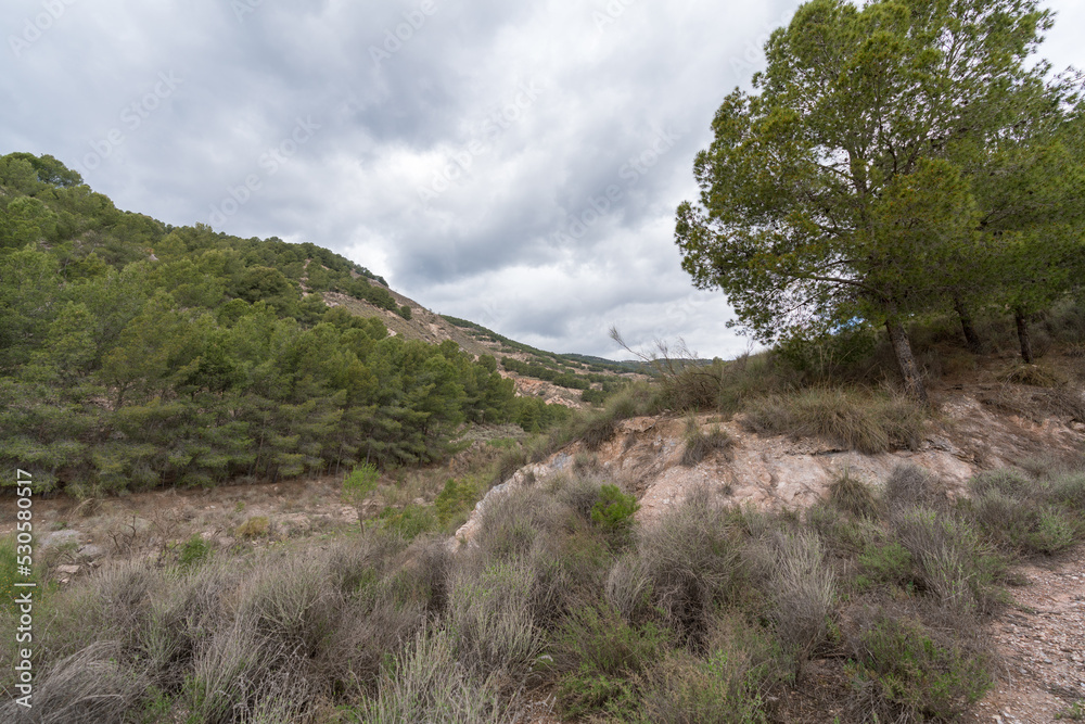 mountainous landscape in the south of Spain