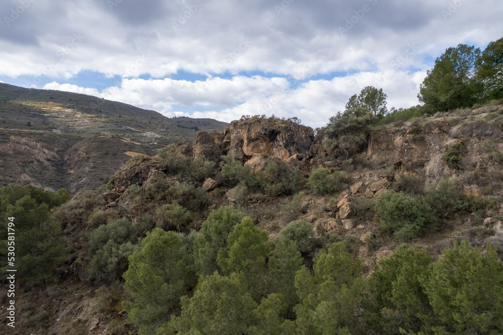 Fototapeta premium mountainous landscape in the south of Spain