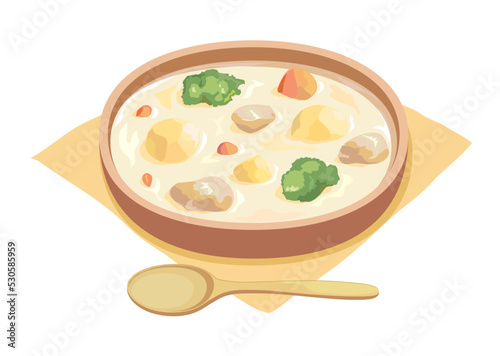 シチューのイラスト