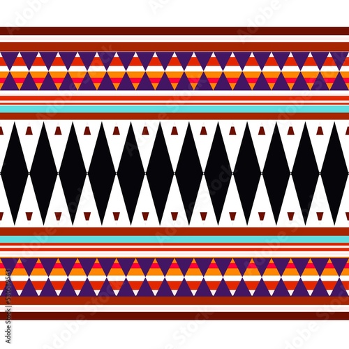 seamless pattern with motifs