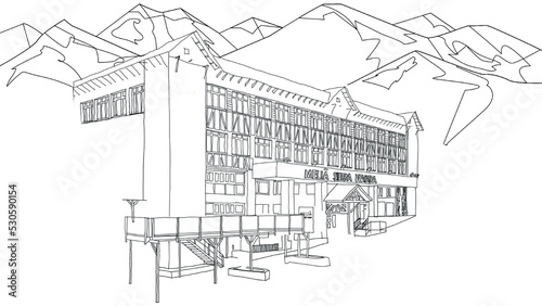 Hotel Sierra Nevada en Granada, Andalucía, España
