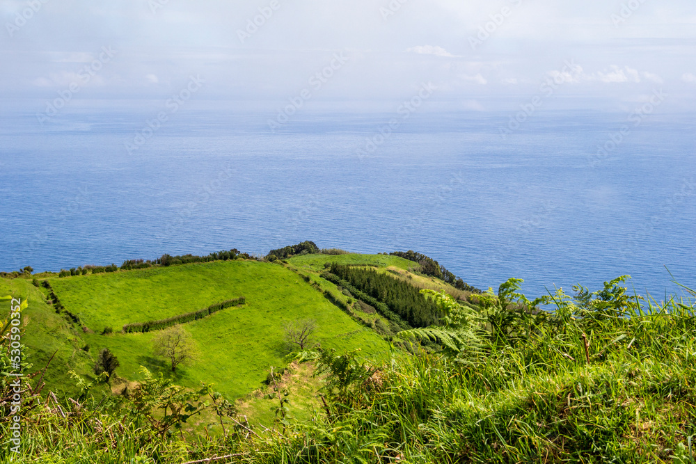 paisagem costeira de S. Miguel, Açores