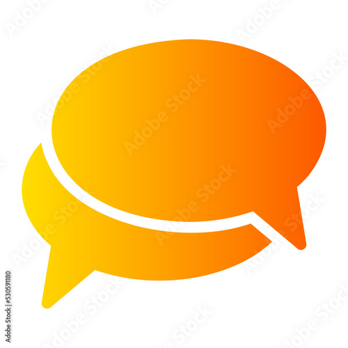 chat gradient icon