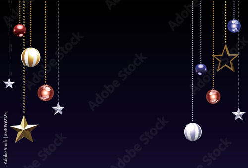 クリスマス素材セット_オーナメント