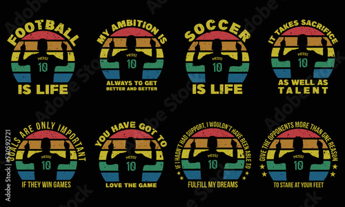 Lionel Messi movitvational t-shirt design. Retro vintage motivational quotes t-shirt design. Vector template.