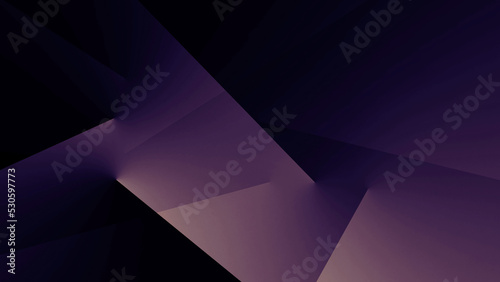 Modern dark blue purple lilac pink abstract background. Minimal. Color gradient. Banner. Geometric shapes, lines, stripes, triangles. Design. Futuristic. Cut paper or metal 3d effect. Geometry, shadow