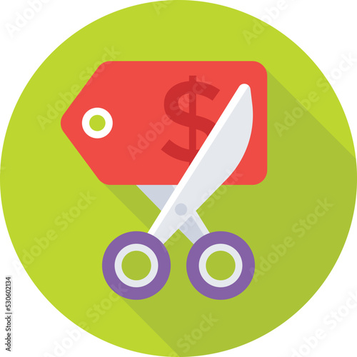 Expired Offer Colored Vector Icon