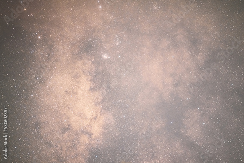 Abstract background image of beautiful Milky Way. center of the Milky Way galaxy