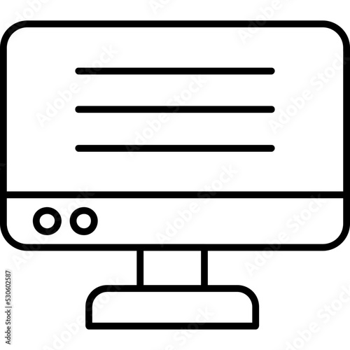Monitor Icon
