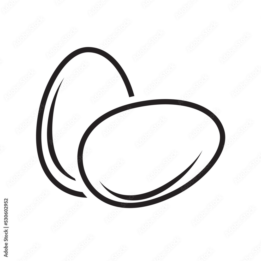 Egg Icon Vector Illustration Design Egg Icon Vector Illustration Design