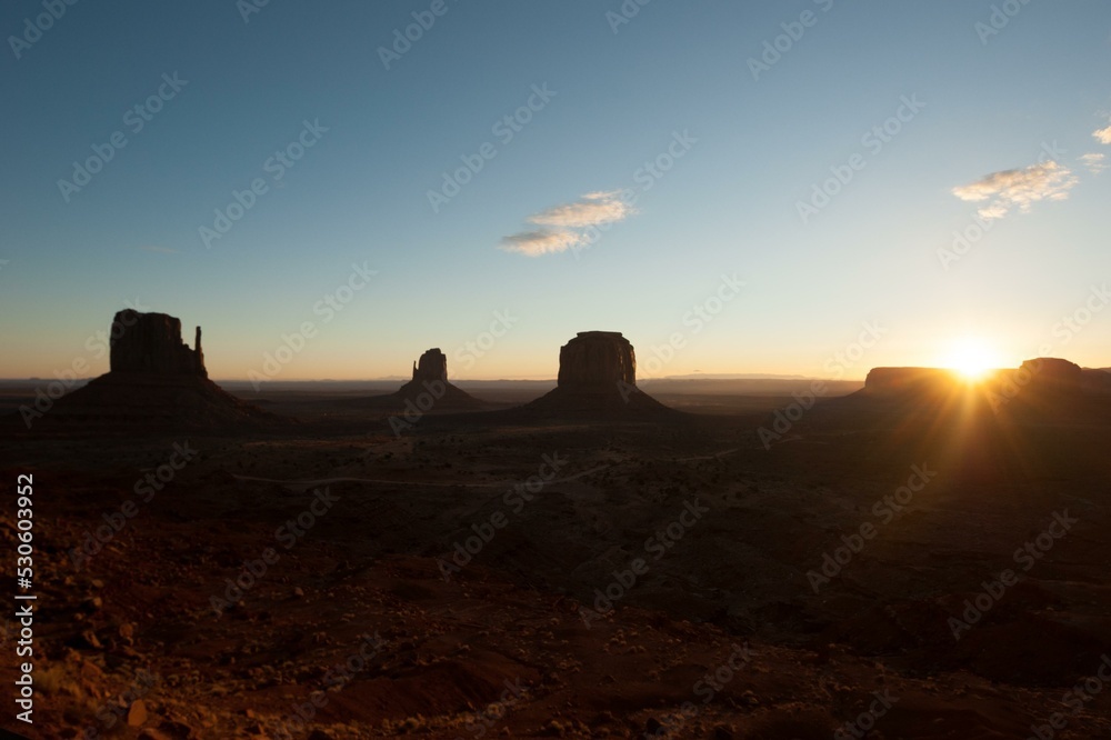 Monument Valley Monument Valley Sky Cloud Natural landscape Highland