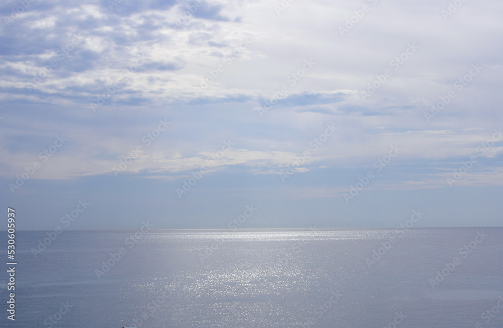 Fototapeta premium clouds on the sea