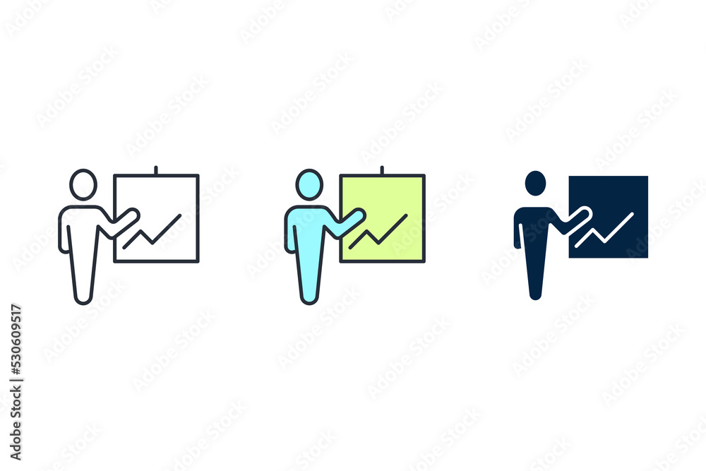 training line icon. Simple element illustration. training concept outline symbol design. training line icon. Simple element illustration. training concept outline symbol design.