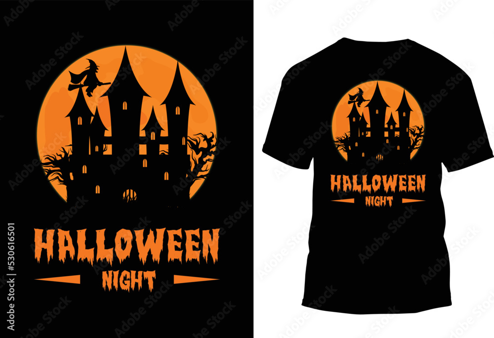 Halloween T-Shirt Design, Vector Graphic, illustration. High-quality vector t-shirt design. Horns head devil t-shirt design. Beautiful and eye-catching vector