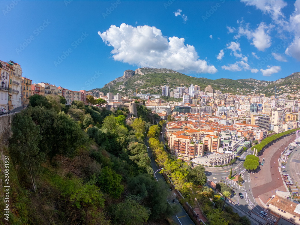 The Principality of Monaco, Cote d'Azur, French Riviera.