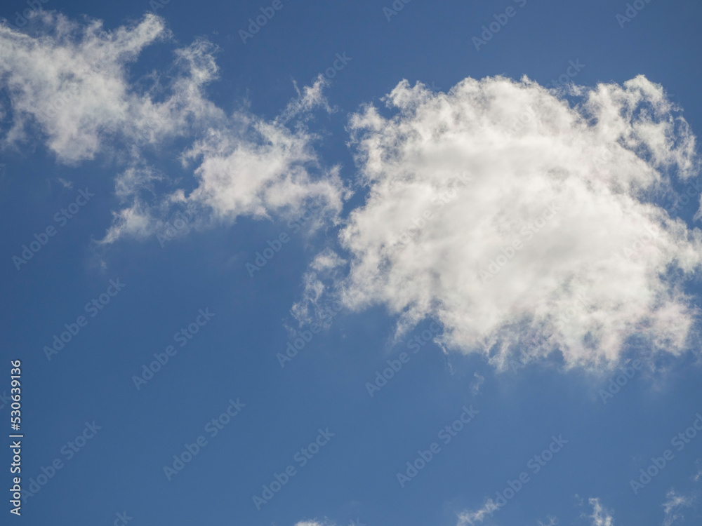 Fototapeta premium Image of the sky, clouds. Natural background